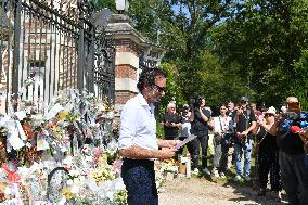 Anthony Delon Greets His Father's Fans At Delon's Estate - Douchy