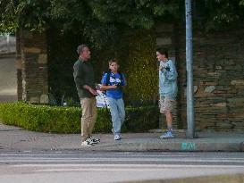 Ben Affleck And Kids Out - Los Angeles