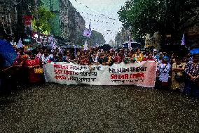 Student Protest In India.