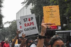 Student Protest In India.