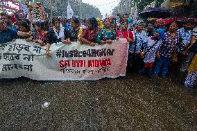 Student Protest In India.