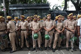 Students Protest Against Doctor Rape And Murder In Kolkata, India