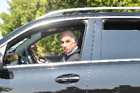 Alain Terzian Arrives At Delon's Estate - Douchy