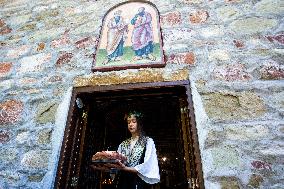 Bread Festival In The Village Of Meshtitsa, Bulgaria.