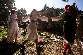 Bread Festival In The Village Of Meshtitsa, Bulgaria.