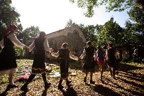 Bread Festival In The Village Of Meshtitsa, Bulgaria.