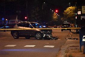 Six People Injured, One Critically After Stolen Vehicle Crashes Into Another Vehicle In Chicago Illinois