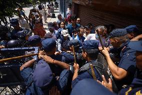 Scuffle Breaks In Anti-corruption Rally In Kathmandu