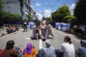 Scuffle Breaks In Anti-corruption Rally In Kathmandu