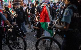 Pro-Palestine March On DNC, Chicago