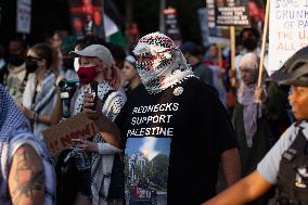 Pro-Palestine March On DNC, Chicago