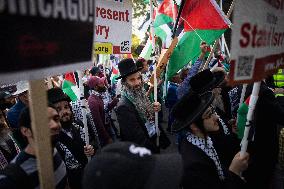 Pro-Palestine March On DNC, Chicago