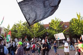 Pro-Palestine March On DNC, Chicago