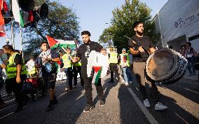 Pro-Palestine March On DNC, Chicago