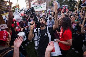 Pro-Palestine March On DNC, Chicago