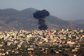 Israeli Shelling In Khiam - Lebanon