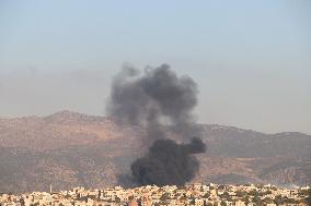 Israeli Shelling In Khiam - Lebanon