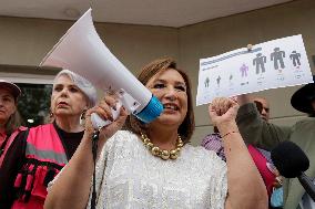 Xóchilt Gálvez Files A Citizen Lawsuit Against Overrepresentation Before The Electoral Tribunal