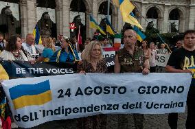 Independence Day Of Ukraine In Rome