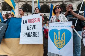 Independence Day Of Ukraine In Rome