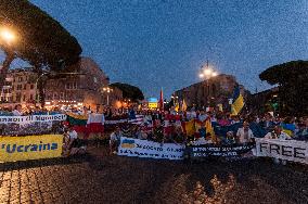 Independence Day Of Ukraine In Rome