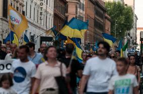 Independence Day Of Ukraine In Rome