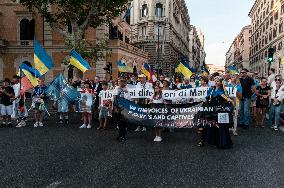 Independence Day Of Ukraine In Rome