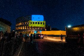 Independence Day Of Ukraine In Rome