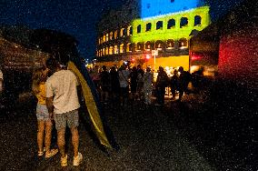 Independence Day Of Ukraine In Rome