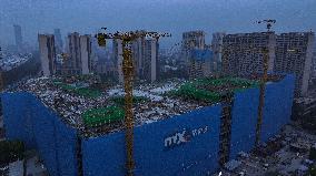 The Mixc Project Construction Site in Huai'an