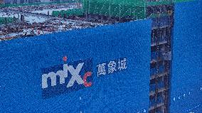 The Mixc Project Construction Site in Huai'an