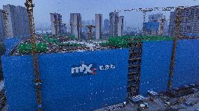 The Mixc Project Construction Site in Huai'an