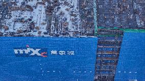 The Mixc Project Construction Site in Huai'an