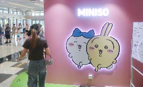 Chiikawa｡ﾁMiniso's Pop-up Shop in Shanghai