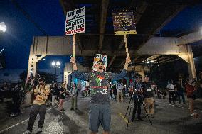 Pro-Palestine March On DNC On Final Day Of Convention, Chicago