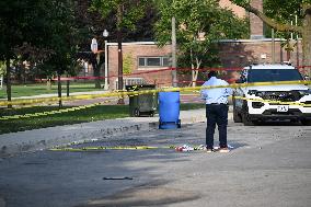 15-year-old Male Shot In Parking Lot Of Gately Stadium In Chicago Illinois