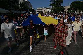 Ukrainian Independence Day Proudly Celebrated By Diaspora In Krakow