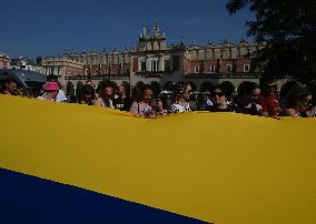 Ukrainian Independence Day Proudly Celebrated By Diaspora In Krakow