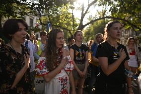 Ukrainian Independence Day Proudly Celebrated By Diaspora In Krakow