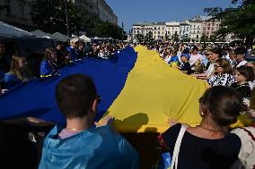 Ukrainian Independence Day Proudly Celebrated By Diaspora In Krakow