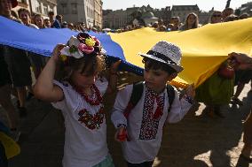 Ukrainian Independence Day Proudly Celebrated By Diaspora In Krakow