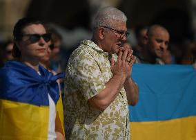 Ukrainian Independence Day Proudly Celebrated By Diaspora In Krakow