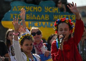 Ukrainian Independence Day Proudly Celebrated By Diaspora In Krakow