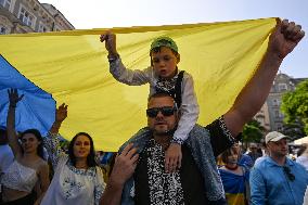 Ukrainian Independence Day Proudly Celebrated By Diaspora In Krakow