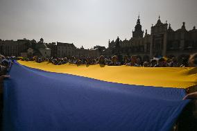 Ukrainian Independence Day Proudly Celebrated By Diaspora In Krakow