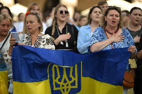 Ukrainian Independence Day Proudly Celebrated By Diaspora In Krakow