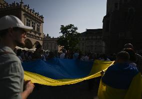 Ukrainian Independence Day Proudly Celebrated By Diaspora In Krakow