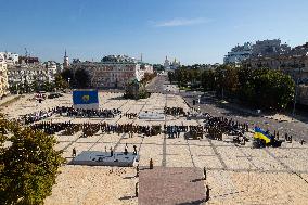 Zelensky Marks 33rd Independence Day - Kyiv