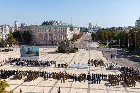 Zelensky Marks 33rd Independence Day - Kyiv