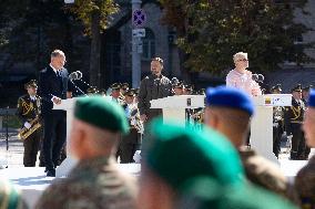 Zelensky Marks 33rd Independence Day - Kyiv